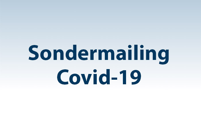 HCP Sondermailing COVID-19